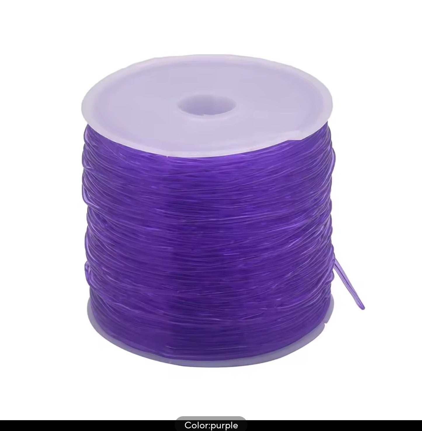 Elastic String Rolls Pack (12 Rolls) for Jewelry & Crafting – Crystal Tec 0.8mm