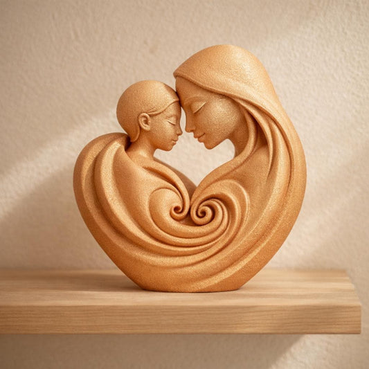 Mother and Child Sculpture