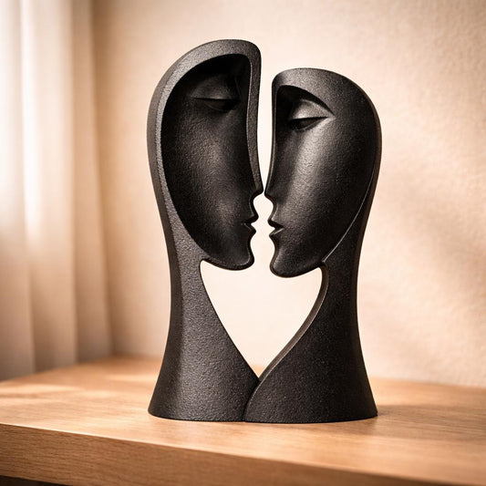 Abstract Couple Sculpture