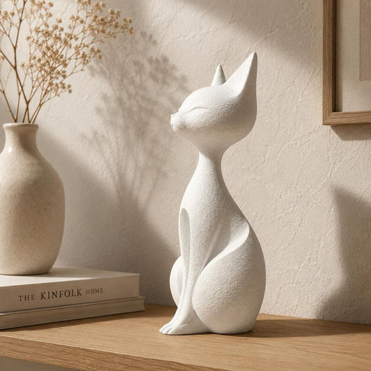 Elegant Feline Ornament