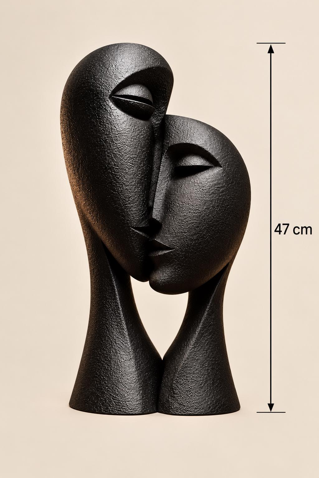 Abstract Couple Sculpture __etsy:8702232482