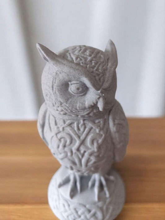 Celtic Owl Sculpture