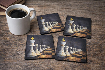 Chess Glass Coaster