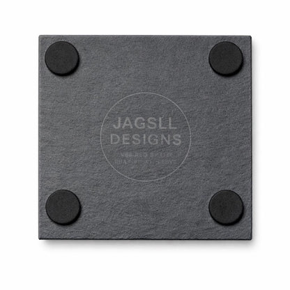 Laser Engraved Chess Slate Coaster