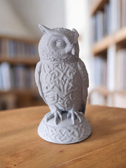 Celtic Owl Sculpture