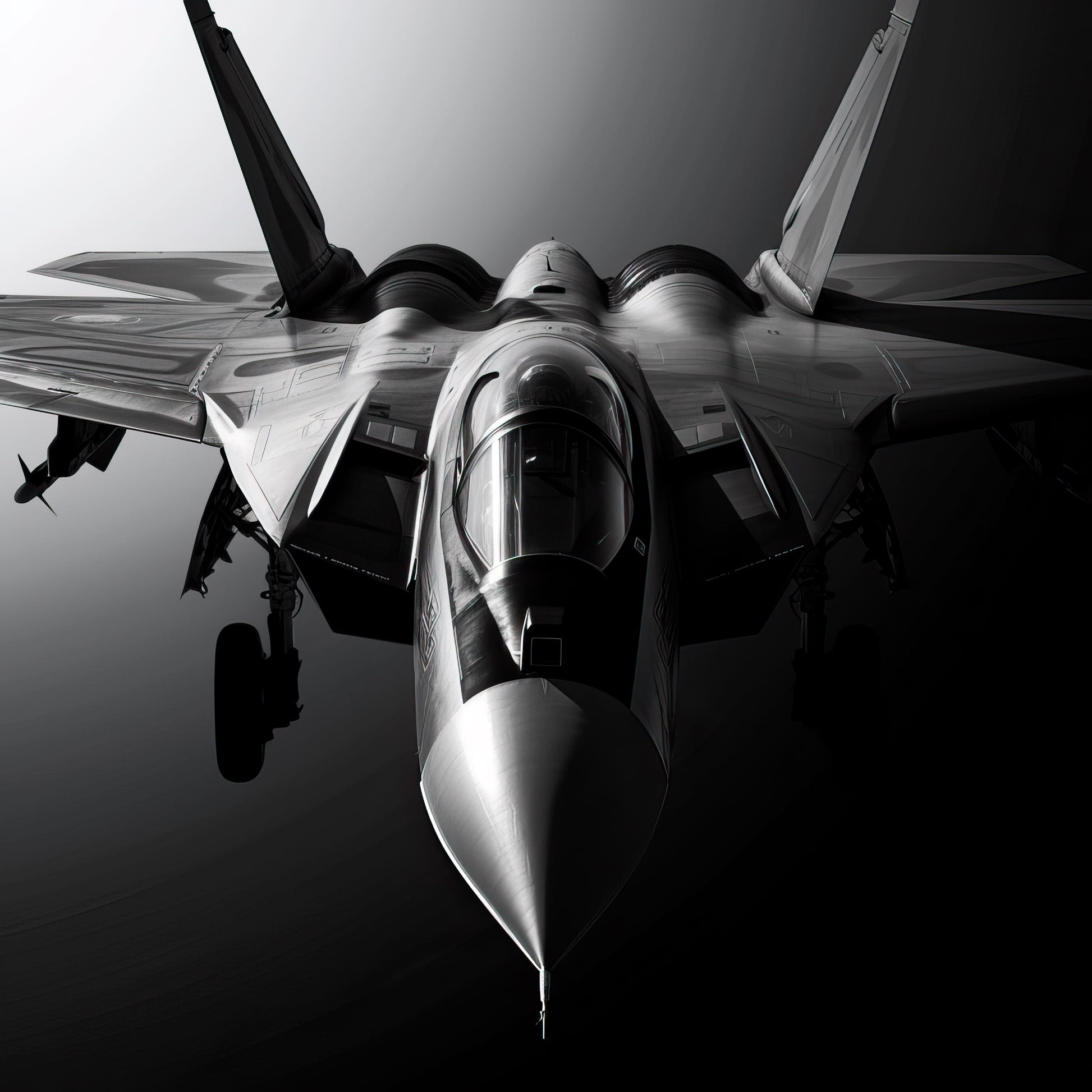 Stealth Jet Slate Coaster Set