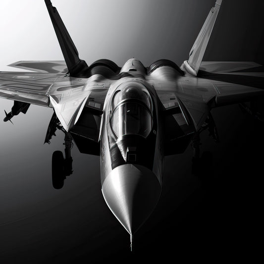 Stealth Jet Slate Coaster Set