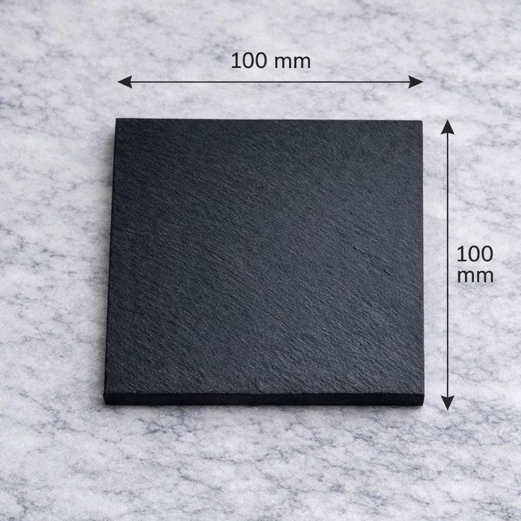 Custom Laser Engraved Slate Coasters | Your Artwork, Logo, Photo | UK Handmade Set __etsy:7822689577