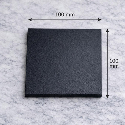 Custom Laser Engraved Slate Coasters | Your Artwork, Logo, Photo | UK Handmade Set __etsy:7822689577