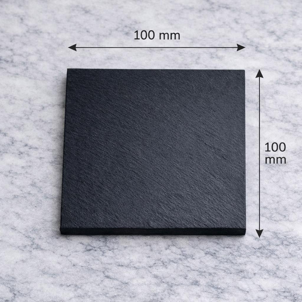 Custom Slate Coaster from Your Idea | We Create Your Design | Personalised Laser Engraved Gift | Handmade UK