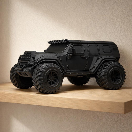 Off Road 4x4 Truck Sculpture