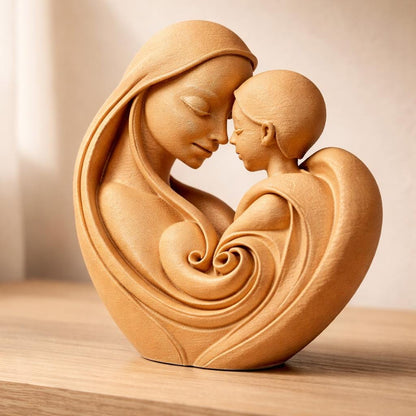 Mother and Child Sculpture