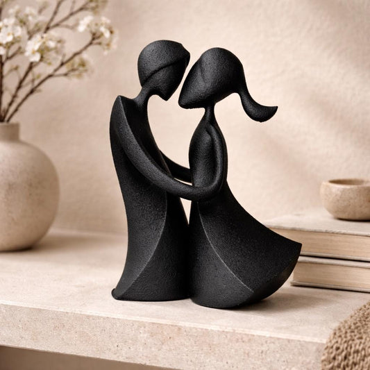 Modern Abstract Couple Sculpture