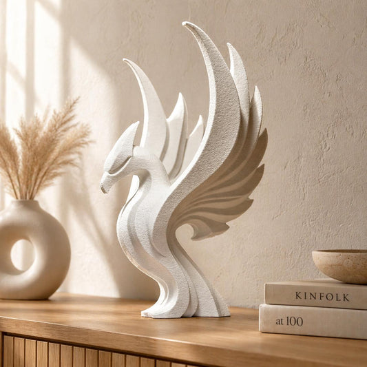 Elegant Phoenix Sculpture