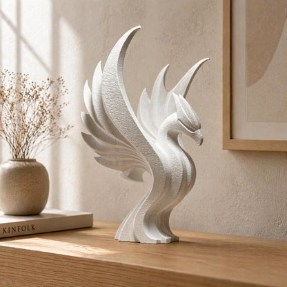 Elegant Phoenix Sculpture