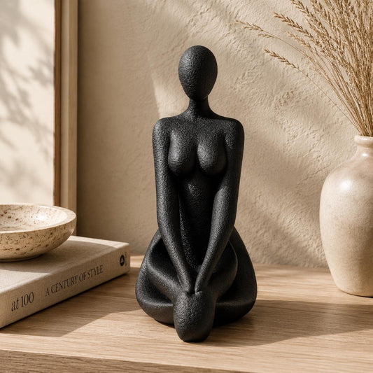 Abstract Female Sculpture Decor
