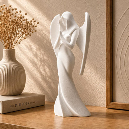 Elegant Praying Angel Statue