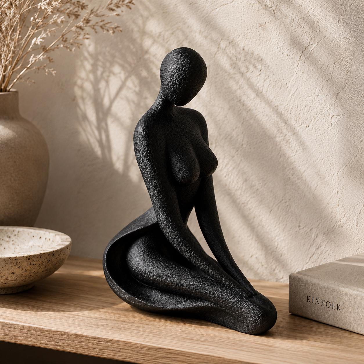 Abstract Female Sculpture Decor