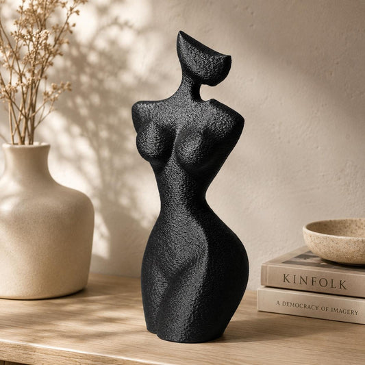 Abstract Female Form Sculpture