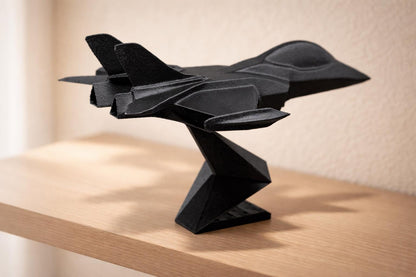 Modern Stealth Jet Sculpture