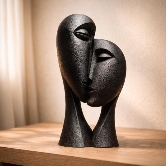 Abstract Couple Sculpture