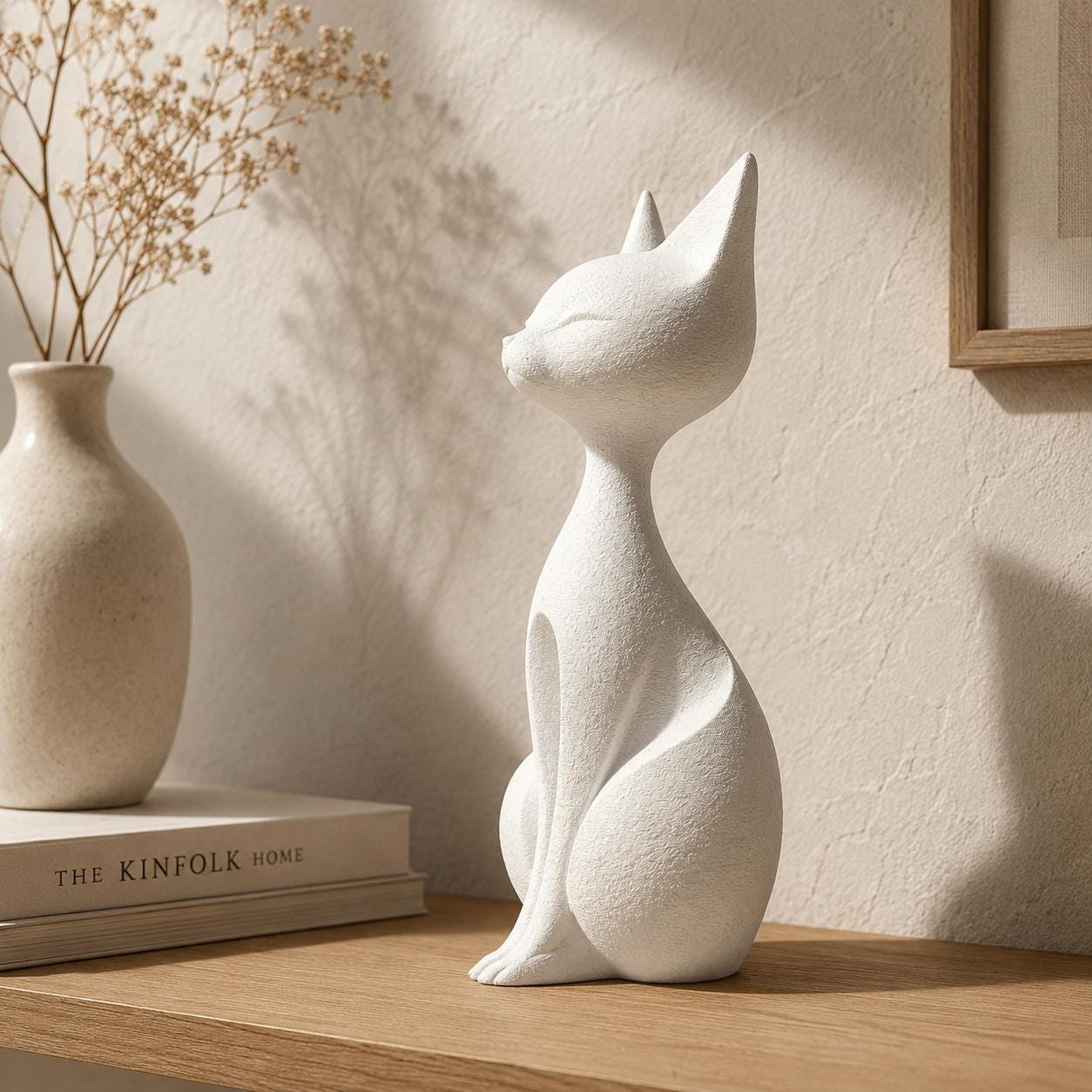 Elegant Feline Ornament