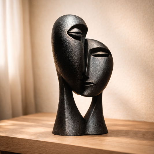 Abstract Couple Sculpture